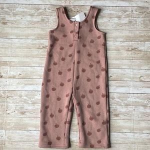 Zara Jumpsuit with Apple Print
